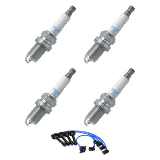 NGK® - Spark Plug Wire and Spark Plug Kit