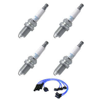 NGK® - Spark Plug Wire and Spark Plug Kit