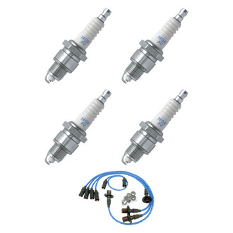 NGK® - Spark Plug Wire and Spark Plug Kit