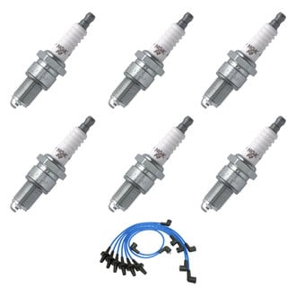 NGK® - Spark Plug Wire and Spark Plug Kit