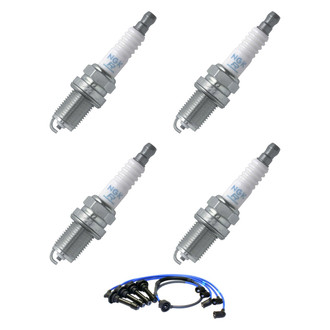 NGK® - Spark Plug Wire and Spark Plug Kit