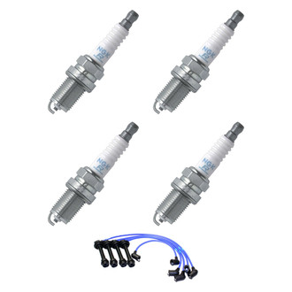 NGK® - Spark Plug Wire and Spark Plug Kit