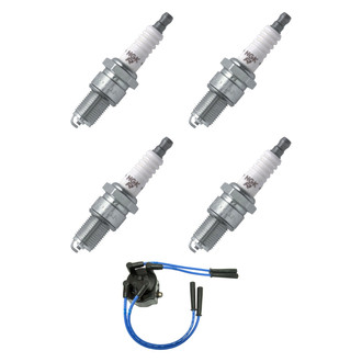 NGK® - Spark Plug Wire and Spark Plug Kit