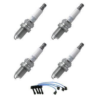 NGK® - Spark Plug Wire and Spark Plug Kit