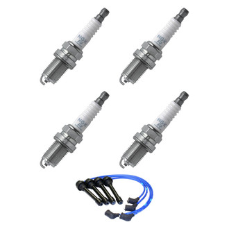 NGK® - Spark Plug Wire and Spark Plug Kit