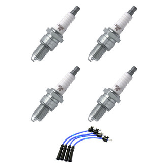 NGK® - Spark Plug Wire and Spark Plug Kit