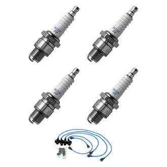 NGK® - Spark Plug Wire and Spark Plug Kit
