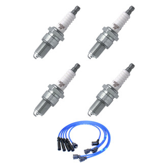 NGK® - Spark Plug Wire and Spark Plug Kit