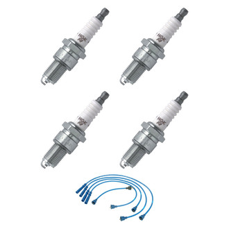 NGK® - Spark Plug Wire and Spark Plug Kit