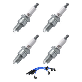 NGK® - Spark Plug Wire and Spark Plug Kit