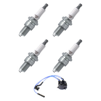 NGK® - Spark Plug Wire and Spark Plug Kit