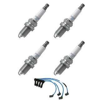 NGK® - Spark Plug Wire and Spark Plug Kit