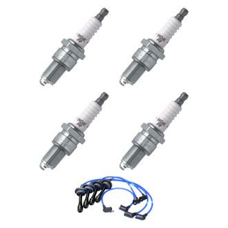 NGK® - Spark Plug Wire and Spark Plug Kit