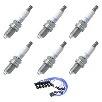 NGK® - Spark Plug Wire and Spark Plug Kit
