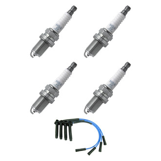 NGK® - Spark Plug Wire and Spark Plug Kit
