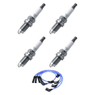 NGK® - Spark Plug Wire and Spark Plug Kit