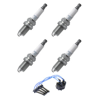 NGK® - Spark Plug Wire and Spark Plug Kit