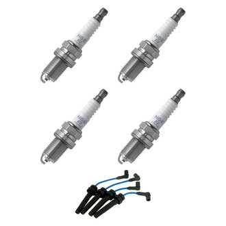 NGK® - Spark Plug Wire and Spark Plug Kit