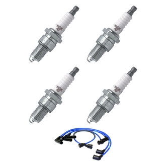 NGK® - Spark Plug Wire and Spark Plug Kit