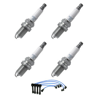 NGK® - Spark Plug Wire and Spark Plug Kit