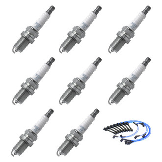 NGK® - Spark Plug Wire and Spark Plug Kit
