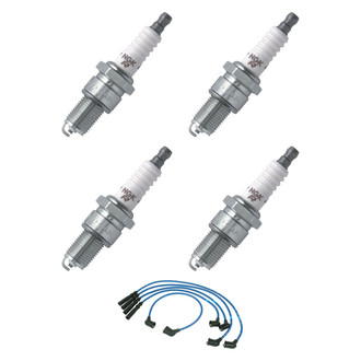 NGK® - Spark Plug Wire and Spark Plug Kit