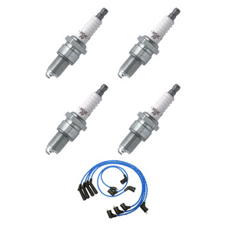 NGK® BNDL-0843-10000278 - Spark Plug Wire and Spark Plug Kit