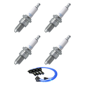 NGK® - Spark Plug Wire and Spark Plug Kit