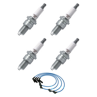 NGK® - Spark Plug Wire and Spark Plug Kit