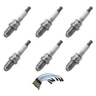 NGK® - Spark Plug Wire and Spark Plug Kit