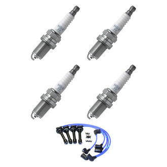 NGK® - Spark Plug Wire and Spark Plug Kit