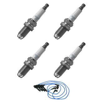 NGK® - Spark Plug Wire and Spark Plug Kit