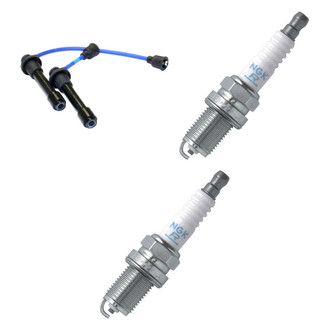 NGK® - Spark Plug Wire and Spark Plug Kit
