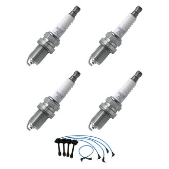 NGK® - Spark Plug Wire and Spark Plug Kit