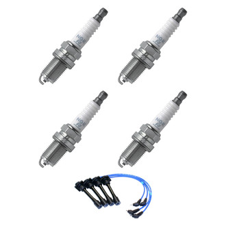 NGK® - Spark Plug Wire and Spark Plug Kit