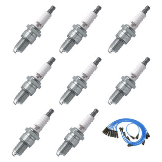 NGK® - Spark Plug Wire and Spark Plug Kit