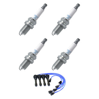 NGK® - Spark Plug Wire and Spark Plug Kit
