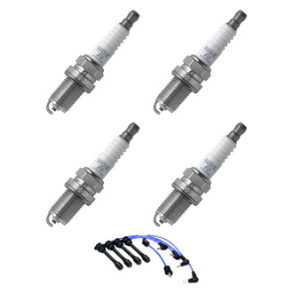 NGK® - Spark Plug Wire and Spark Plug Kit