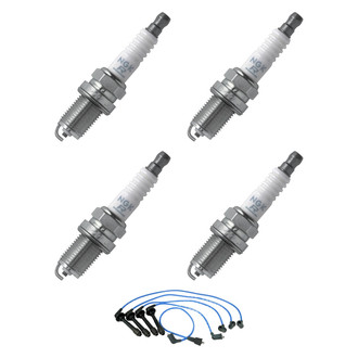 NGK® - Spark Plug Wire and Spark Plug Kit