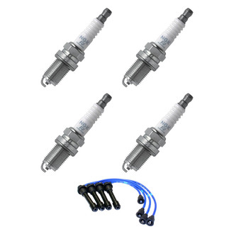 NGK® - Spark Plug Wire and Spark Plug Kit