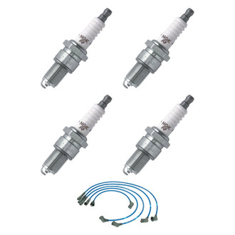 NGK® - Spark Plug Wire and Spark Plug Kit