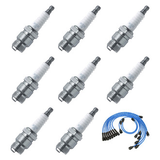 NGK® - Spark Plug Wire and Spark Plug Kit