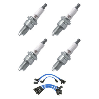 NGK® - Spark Plug Wire and Spark Plug Kit