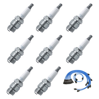 NGK® - Spark Plug Wire and Spark Plug Kit