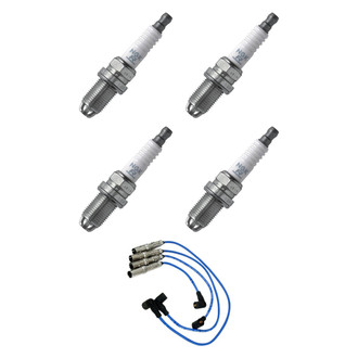 NGK® - Spark Plug Wire and Spark Plug Kit
