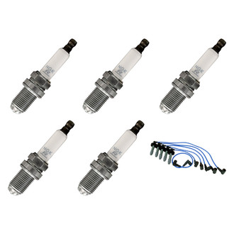 NGK® - Spark Plug Wire and Spark Plug Kit