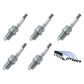 NGK® - Spark Plug Wire and Spark Plug Kit