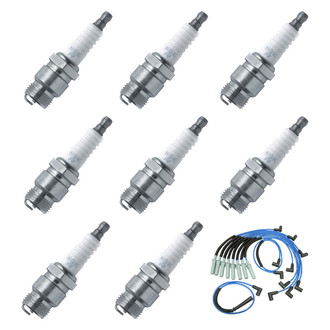 NGK® - Spark Plug Wire and Spark Plug Kit