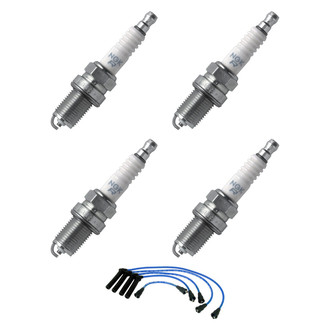 NGK® - Spark Plug Wire and Spark Plug Kit