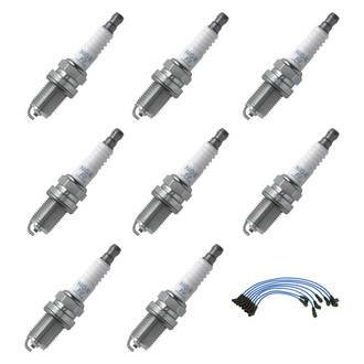 NGK® - Spark Plug Wire and Spark Plug Kit